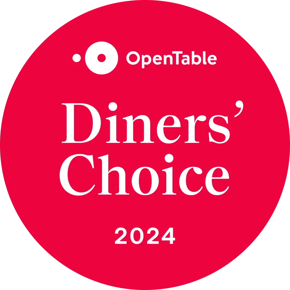OpenTable Diners' Choice 2024 badge – Bistro 101 Restaurant